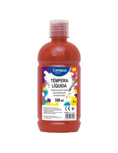 TEMPERA CAMPUS LIQUIDA 500 CC.MARRON