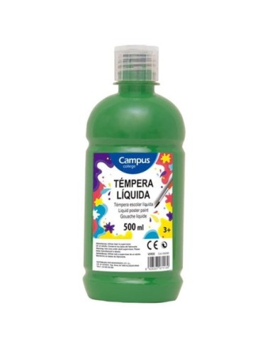 TEMPERA CAMPUS LIQUIDA 500 CC.VERDE