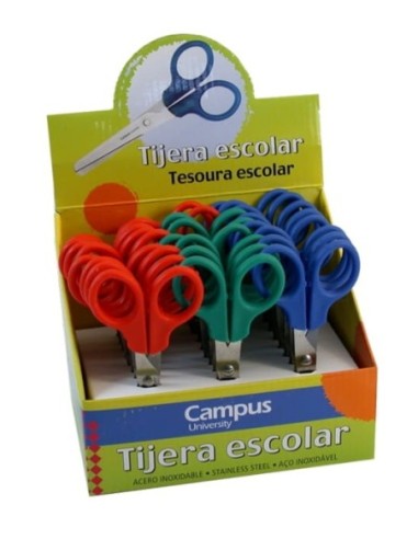 TIJERAS ESCOLARES CAMPUS 130 MM. (EX.24)