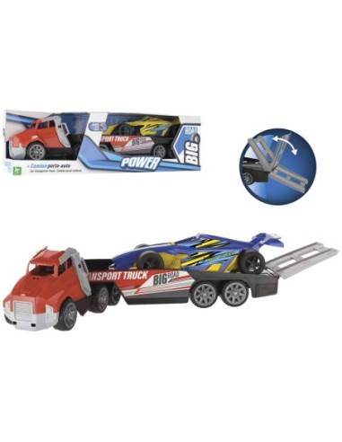 TOYS-CAMION PORTACOCHES BIG POWER 42097