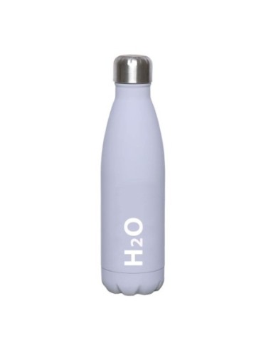 BOTELLA ACERO INOX 500ML.H2O LILA 293985